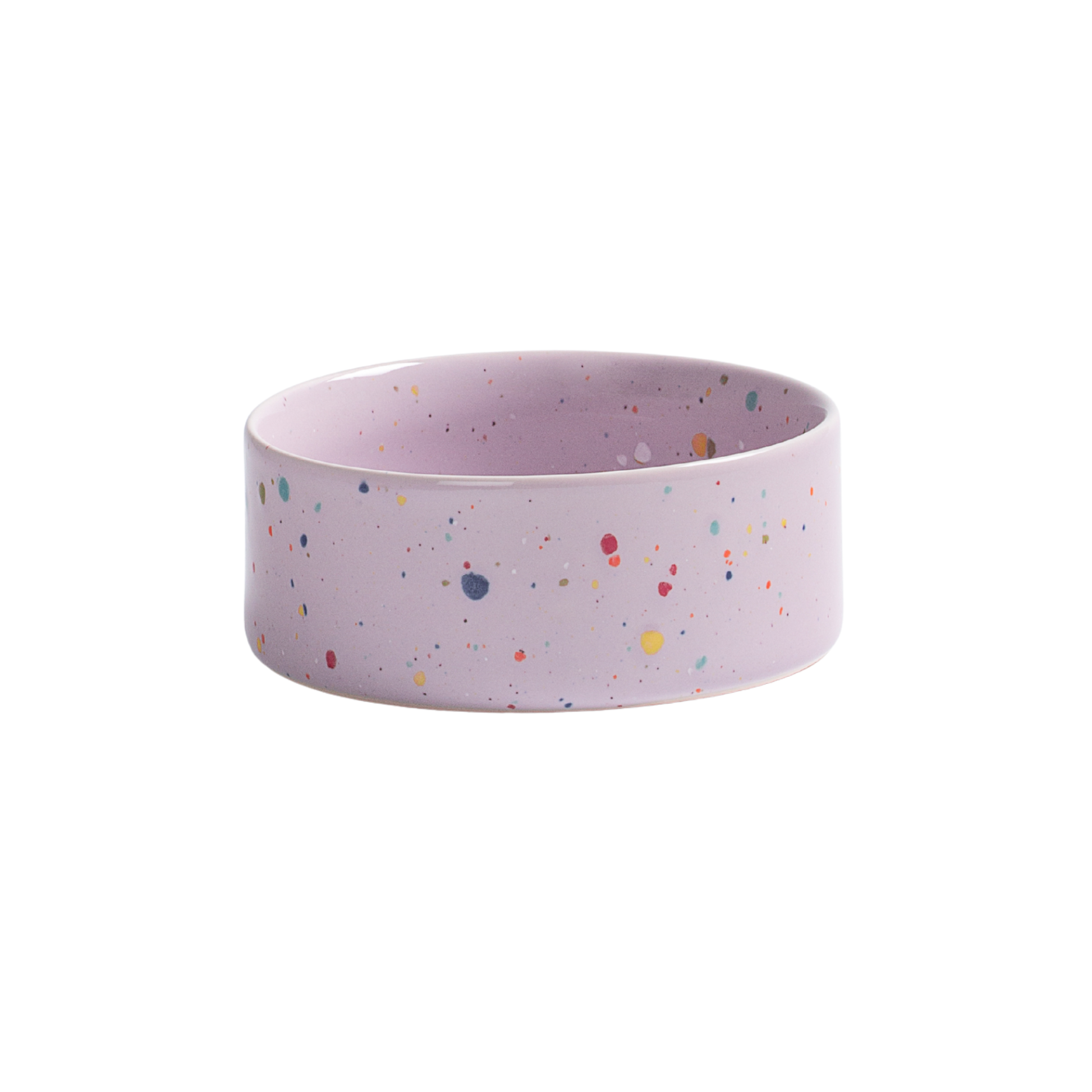 Futternapf Keramik Haustier-Schüssel Set 2-teilig Weiss