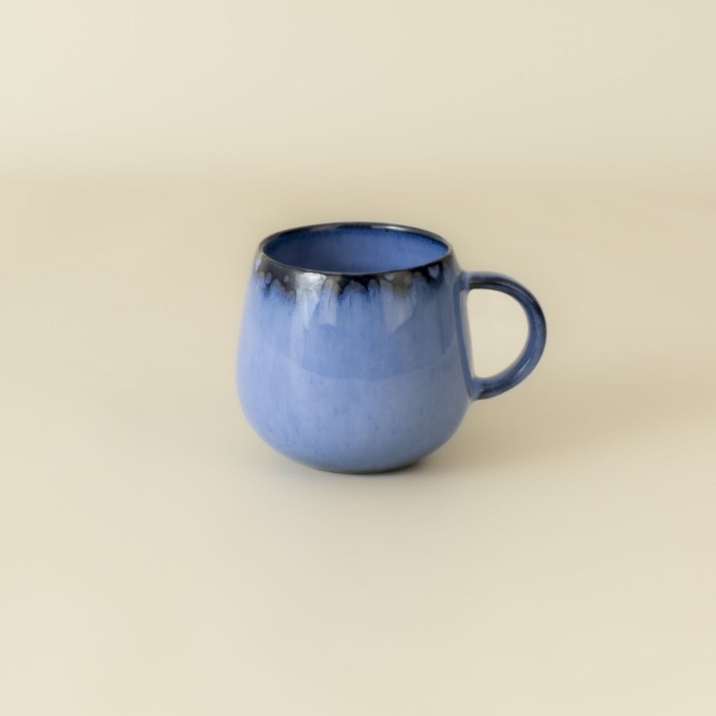 Amazonia Keramik Tasse groß Blau