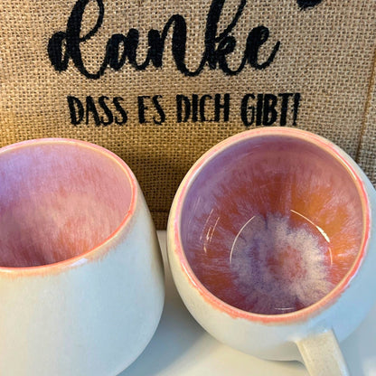 Aurora Keramik Tasse groß Rosa