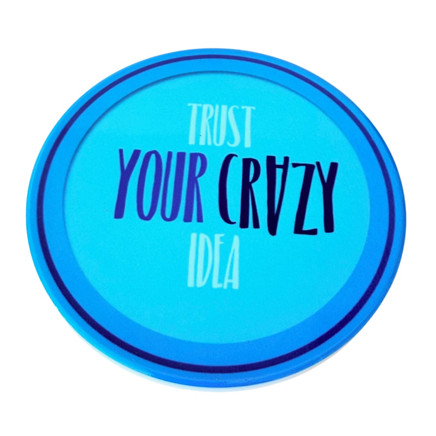 blauer deko getränke untersetzer