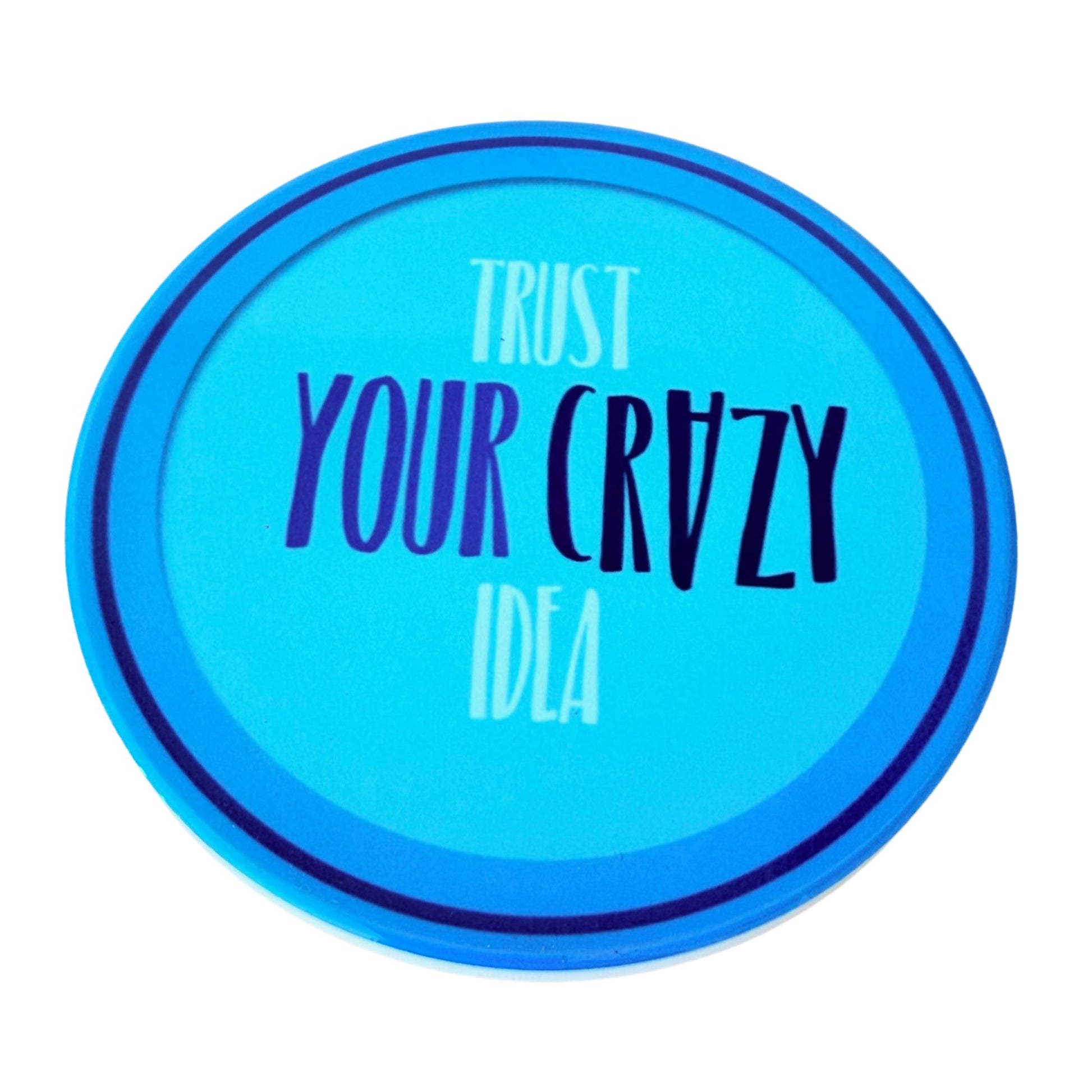 blauer deko getränke untersetzer