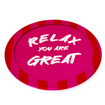 hochwertiger untersetzer aus keramik