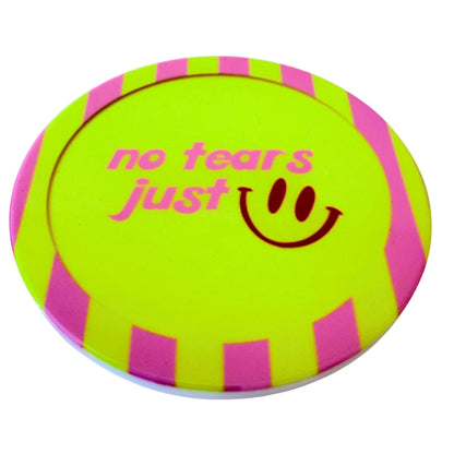 gelber deko untersetzer