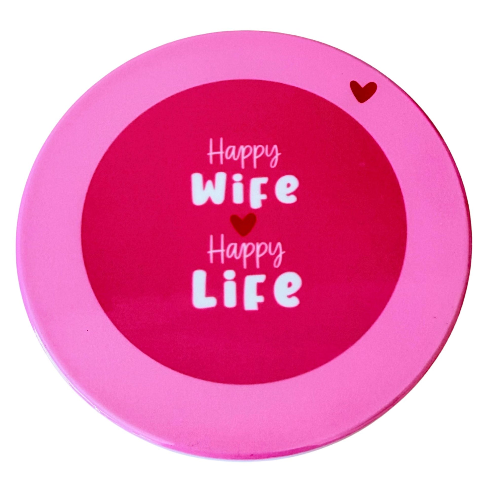 happy wife happy life untersetzer