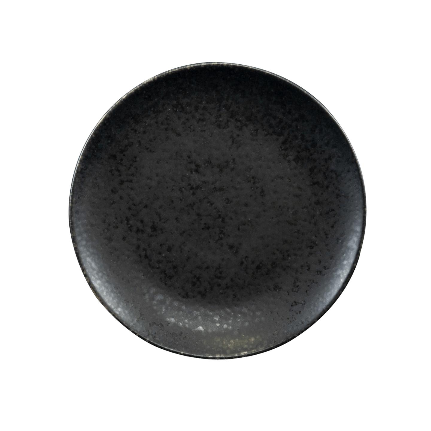 Black Stone Teller & Schalen Set Schwarz I 12 teiliges Set