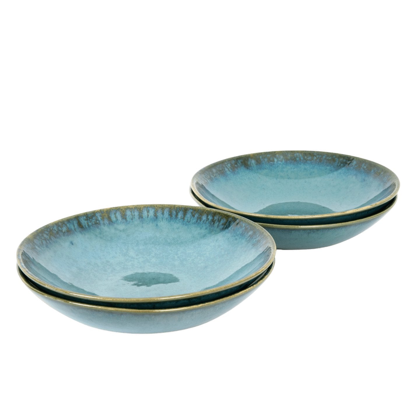 Amazonia Teller & Schalen & Tassen Set Grün I 20 teiliges Set