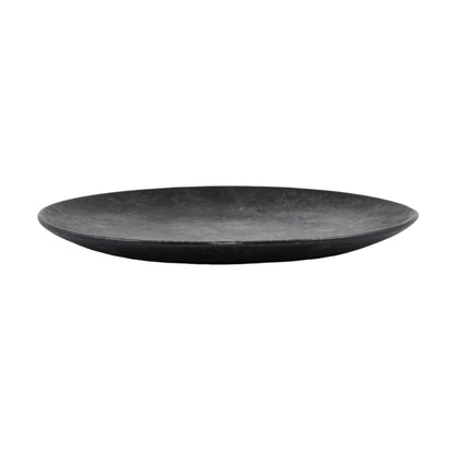 Black Stone Teller klein Schwarz I 4 Stück