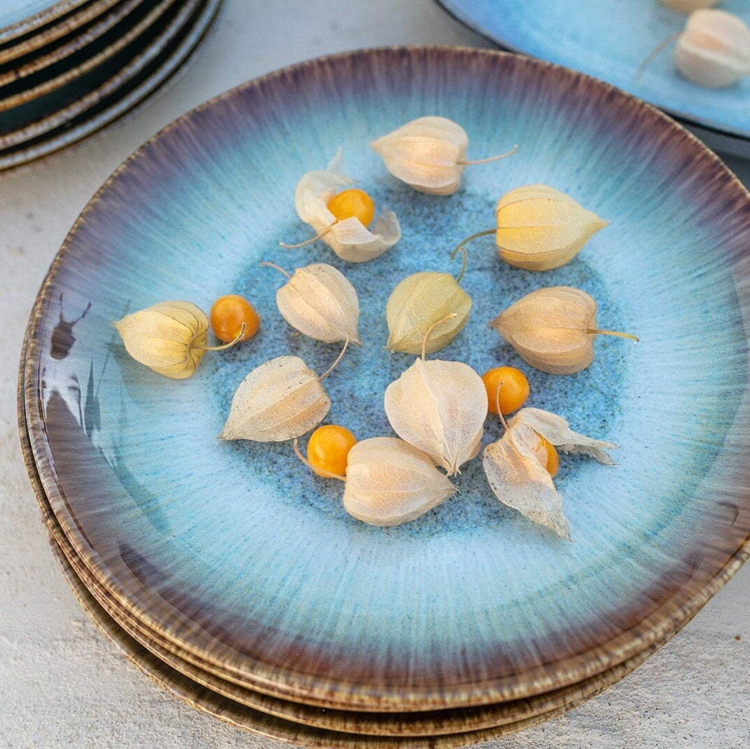 Alegria Teller groß Blau