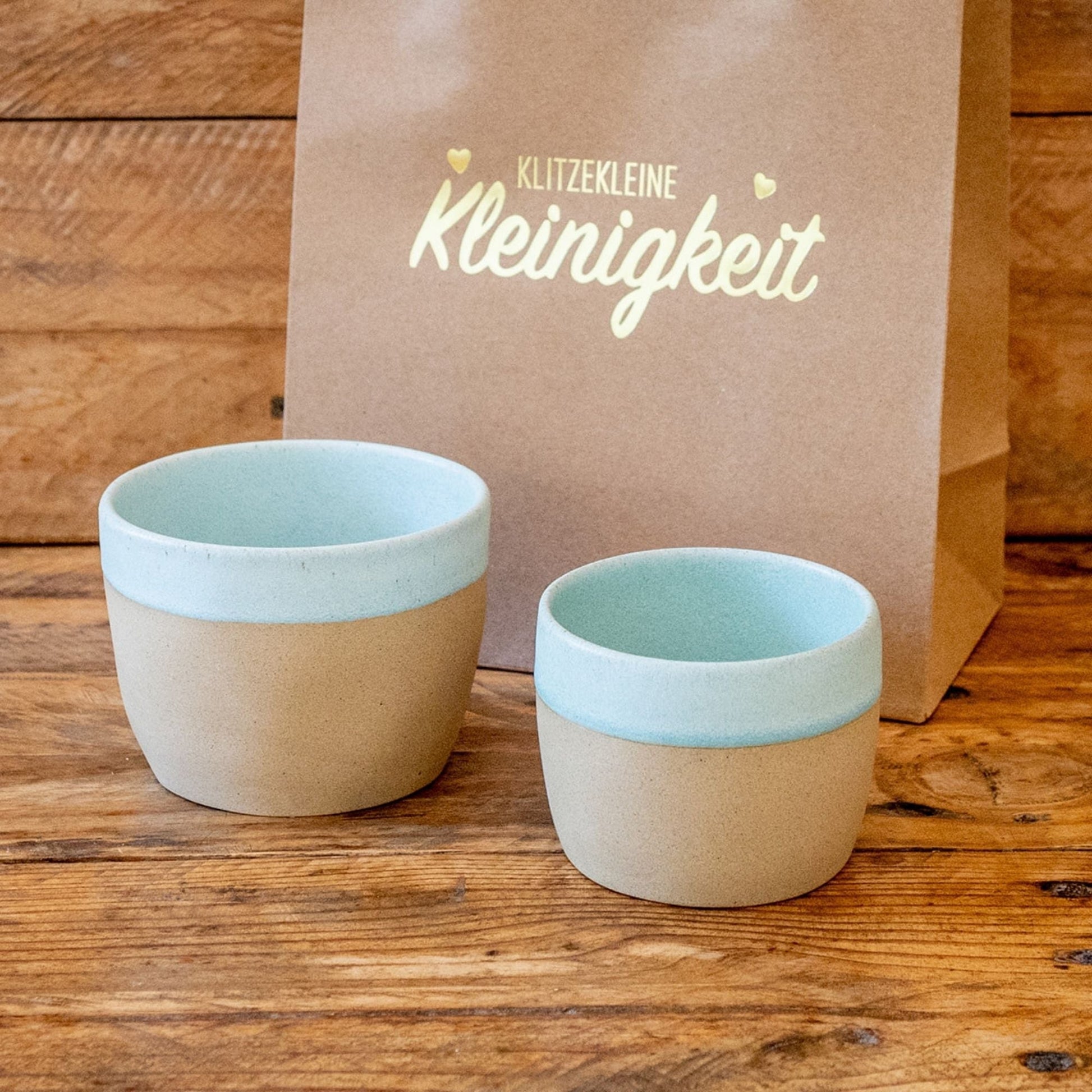 Areia Becher medium Türkis