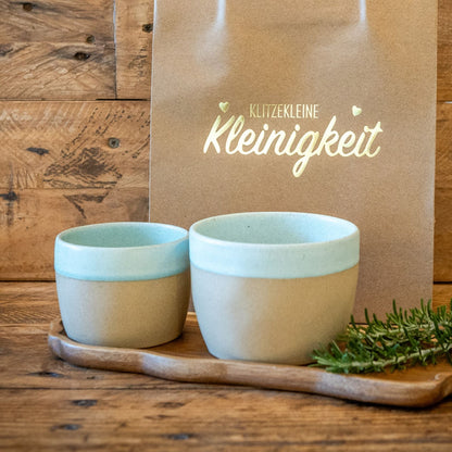 Areia Becher groß Türkis