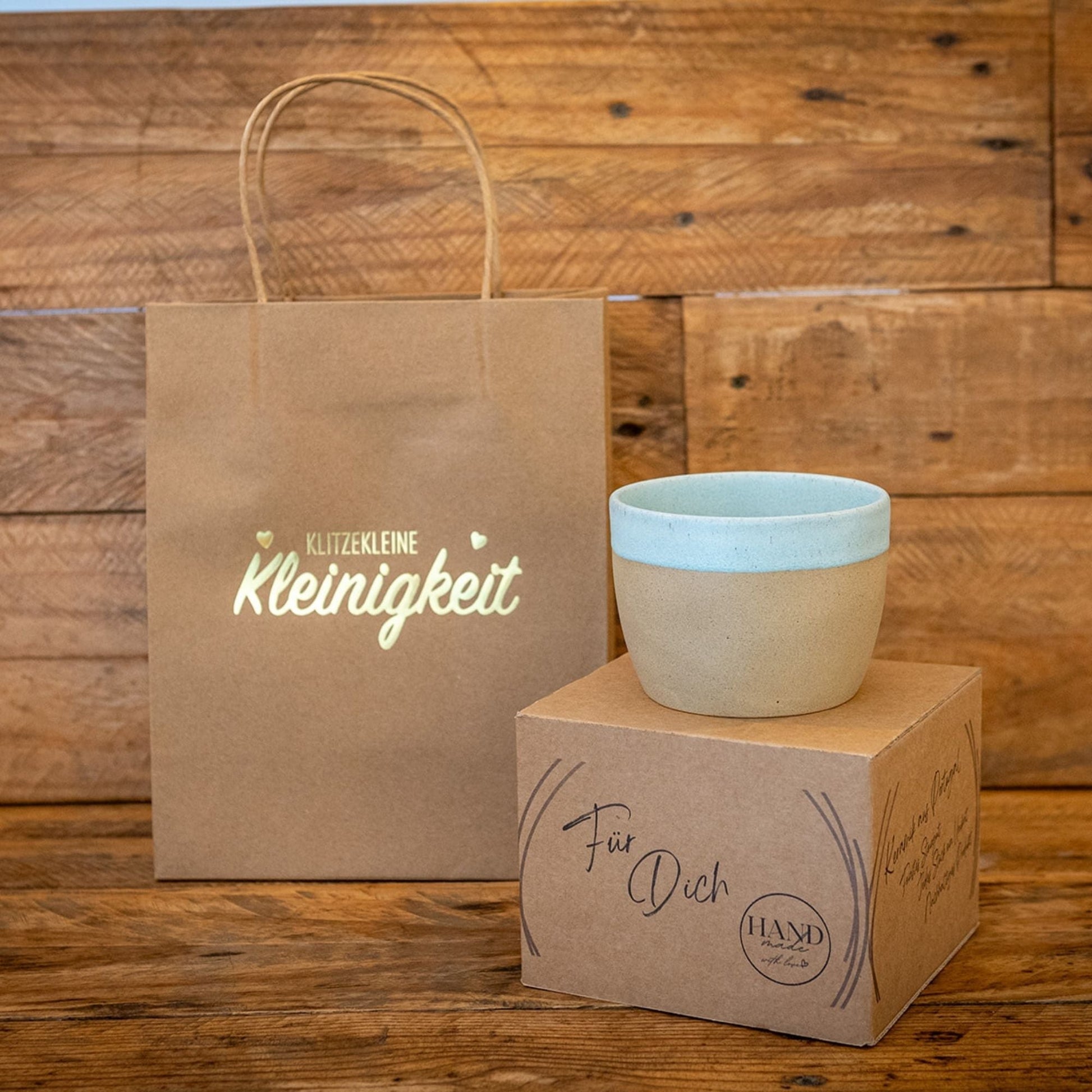 Areia Becher medium Türkis