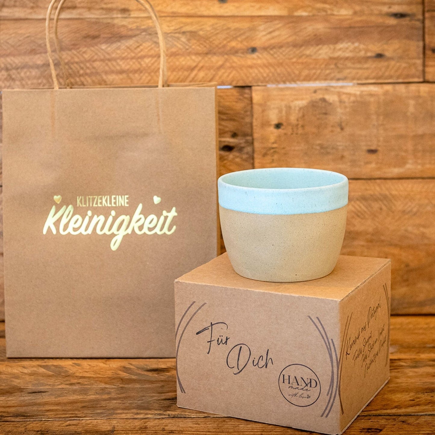 Areia Becher groß Türkis