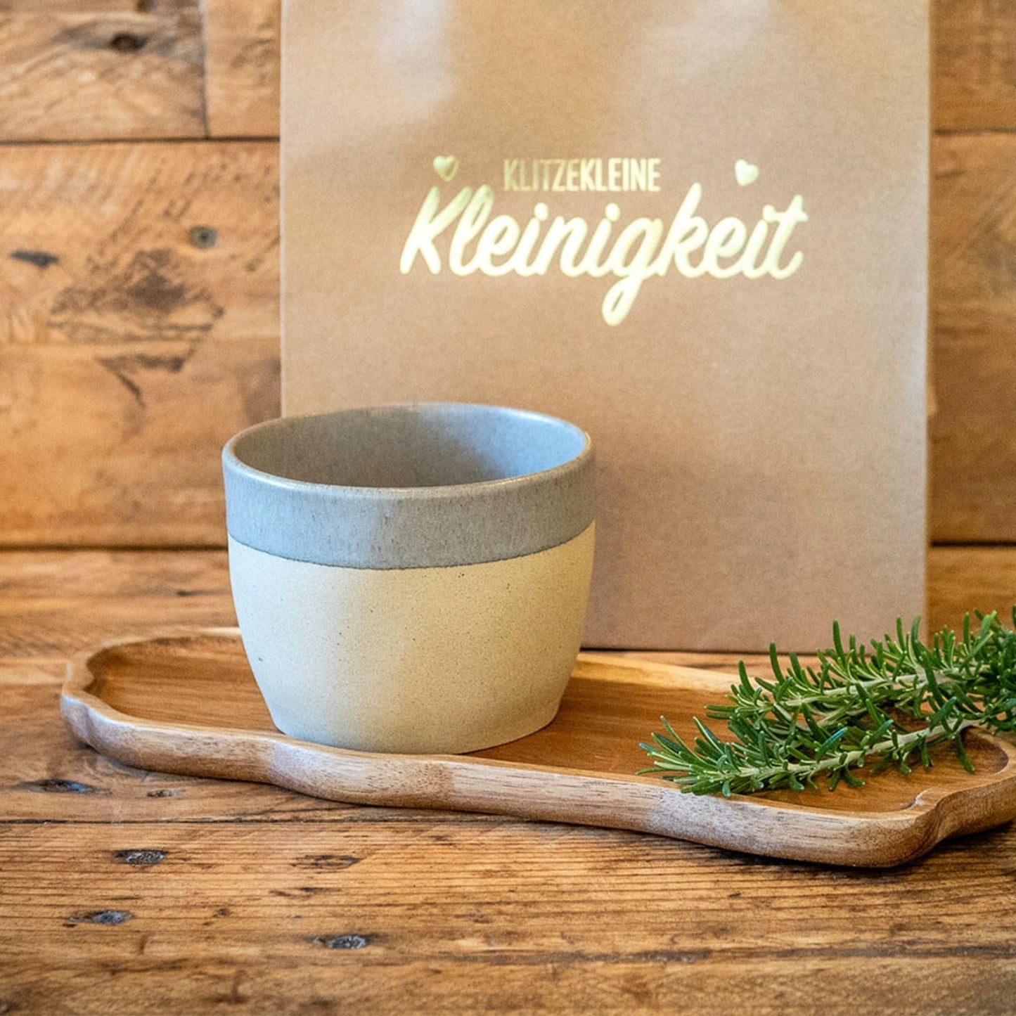 Areia Becher medium Grau