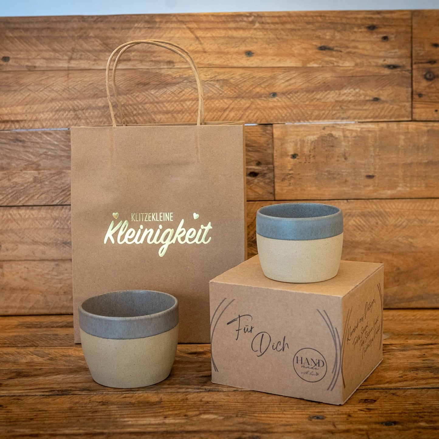 Areia Becher medium Grau