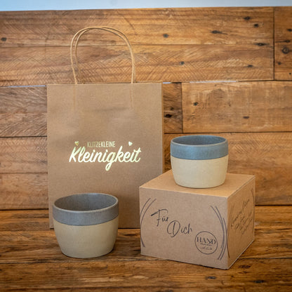 Areia Becher medium Grau