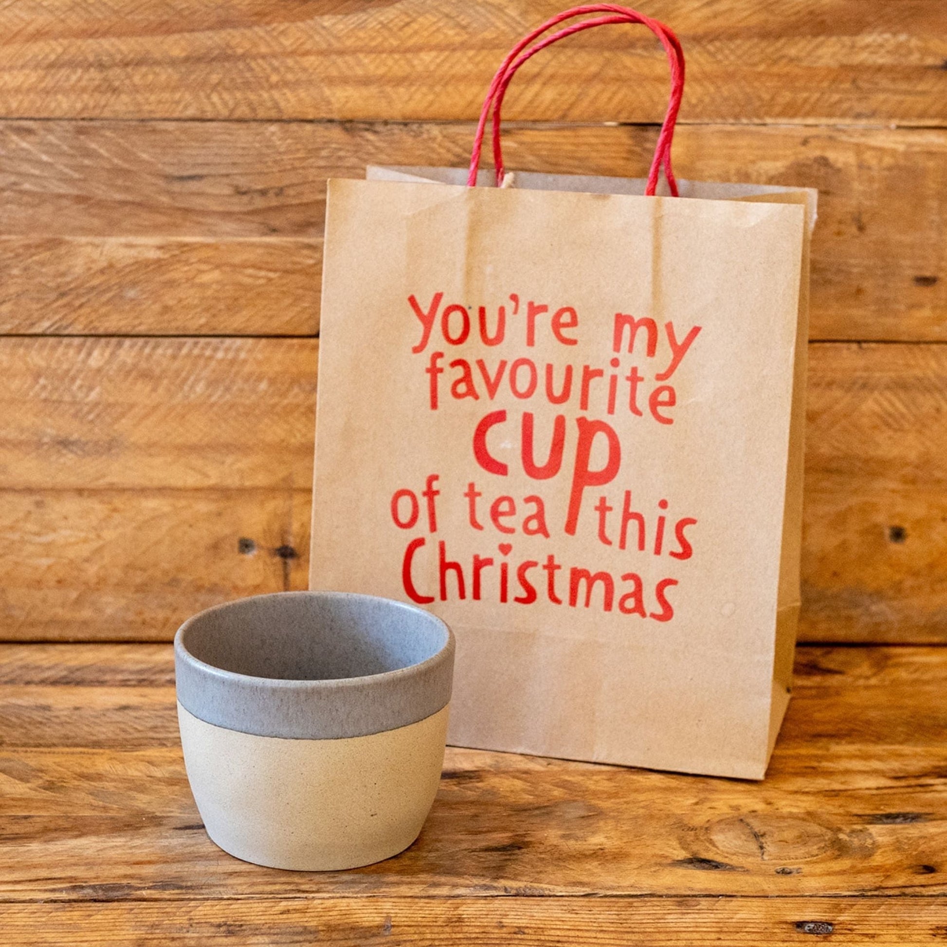 Areia Becher medium Grau