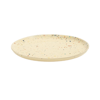 kleiner gelber Keramik Teller