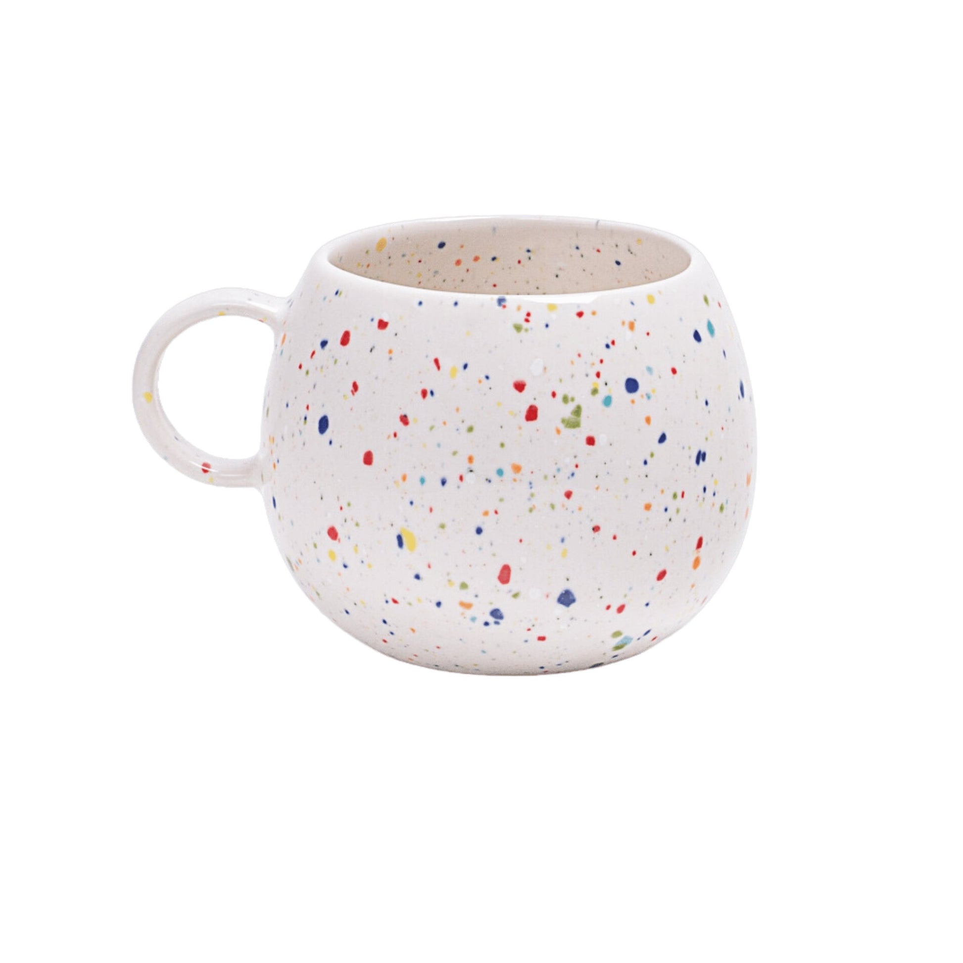Primavera Keramik Tasse groß Bunt I 6er Set