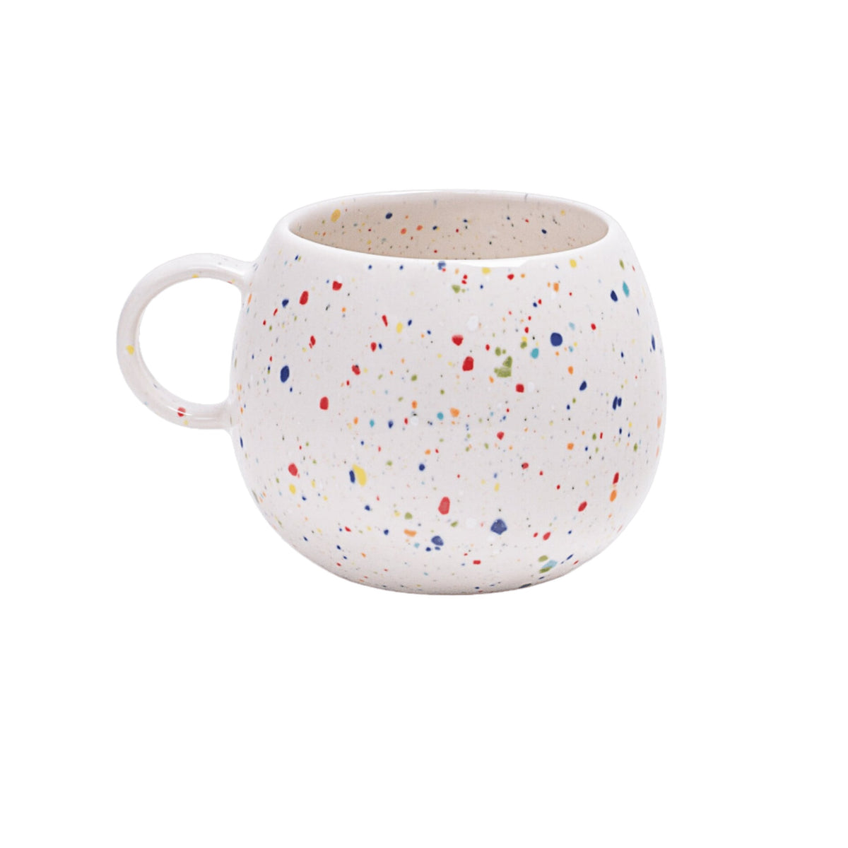 Keramik Tasse Weiß groß I New Party Tasse von Egg Back Home – Keramik Liebe