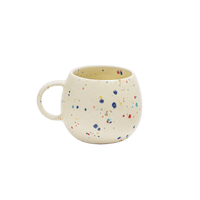 handgemachte keramik tasse von egg back home bunt