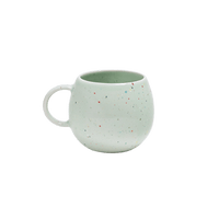 handgemachte keramik tasse von egg back home in blau
