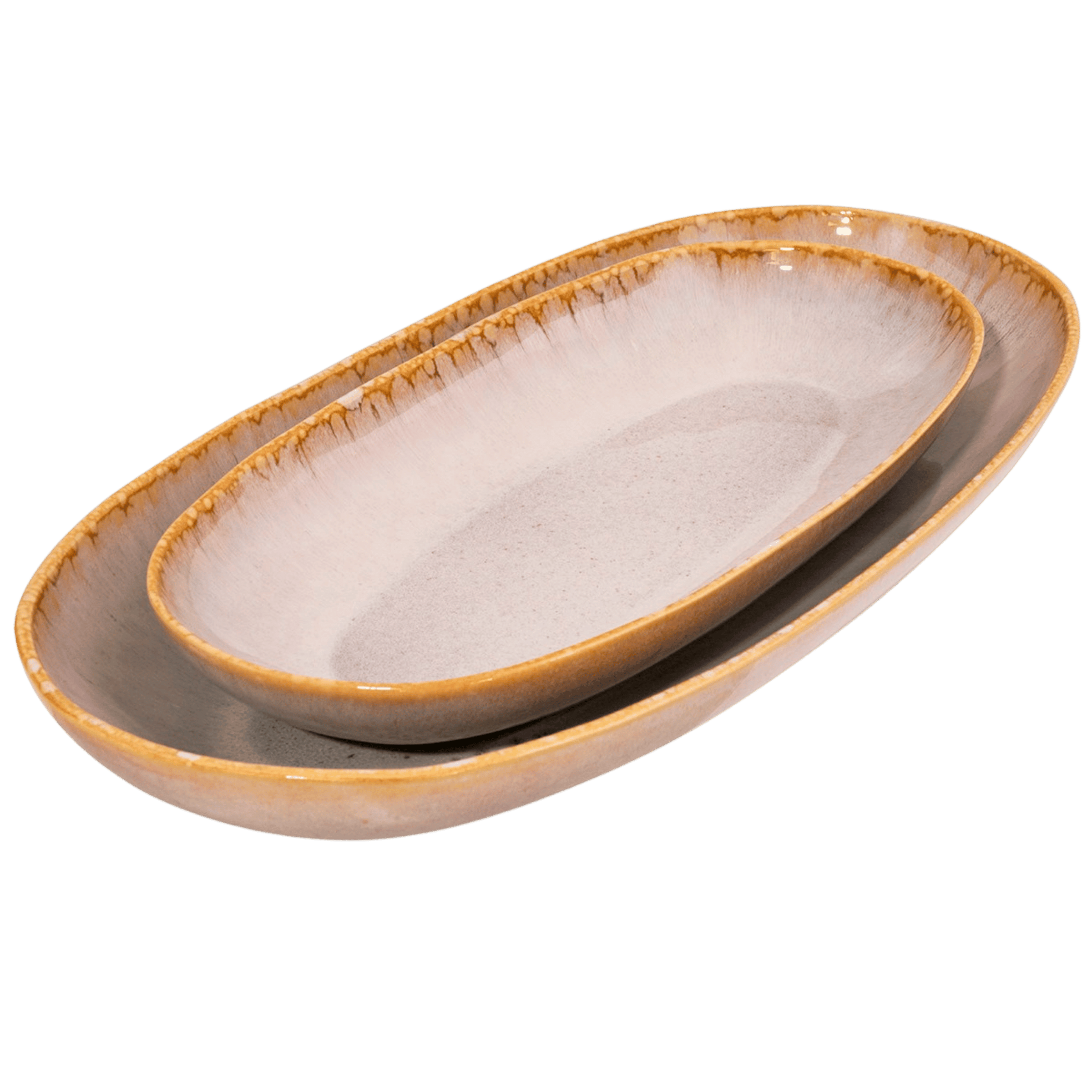 Servierplatte aus Keramik aus Portugal