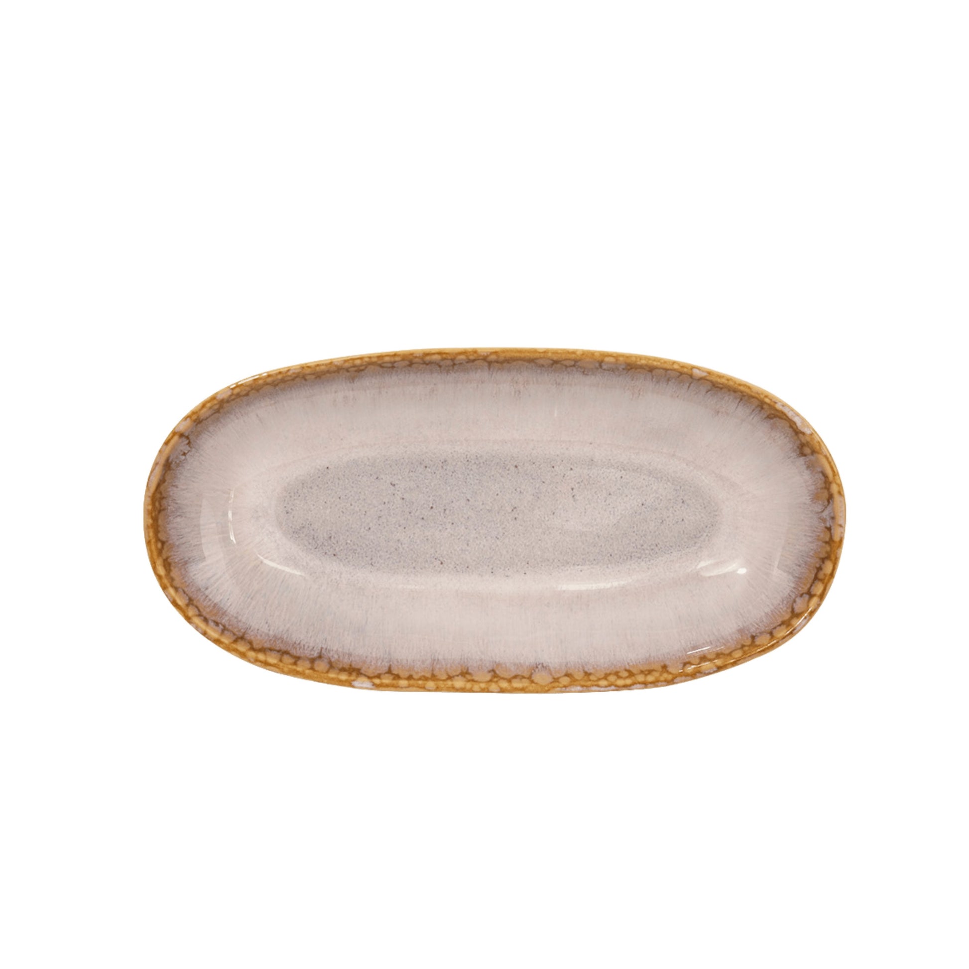 Amazonia Servierplatten Creme I 2 teiliges Set