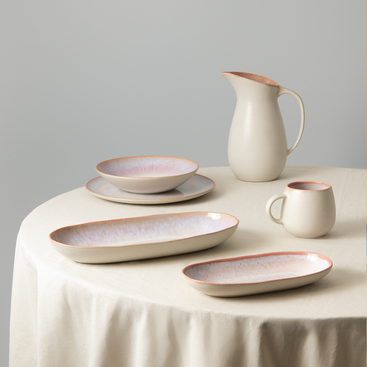 Aurora Keramik Tasse groß Rosa