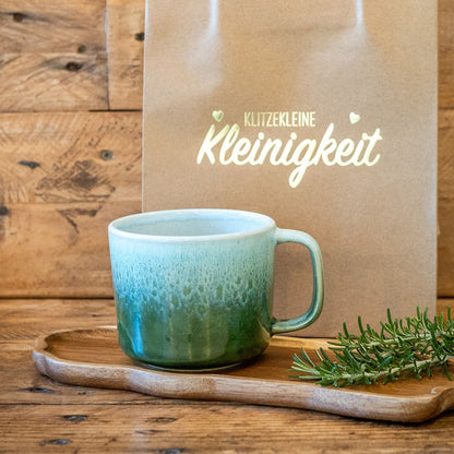 Comporta Keramik Tasse medium Türkis