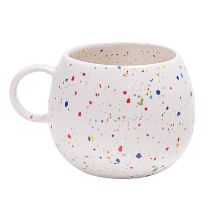 Keramik Jumbotasse New Party Weiß – 500 ml | Egg Back Home