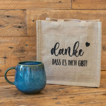 weihnachtsgeschenk grüne tasse