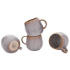kleine keramik tassen in creme