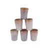 espresso tassen in klein keramik aus portugal