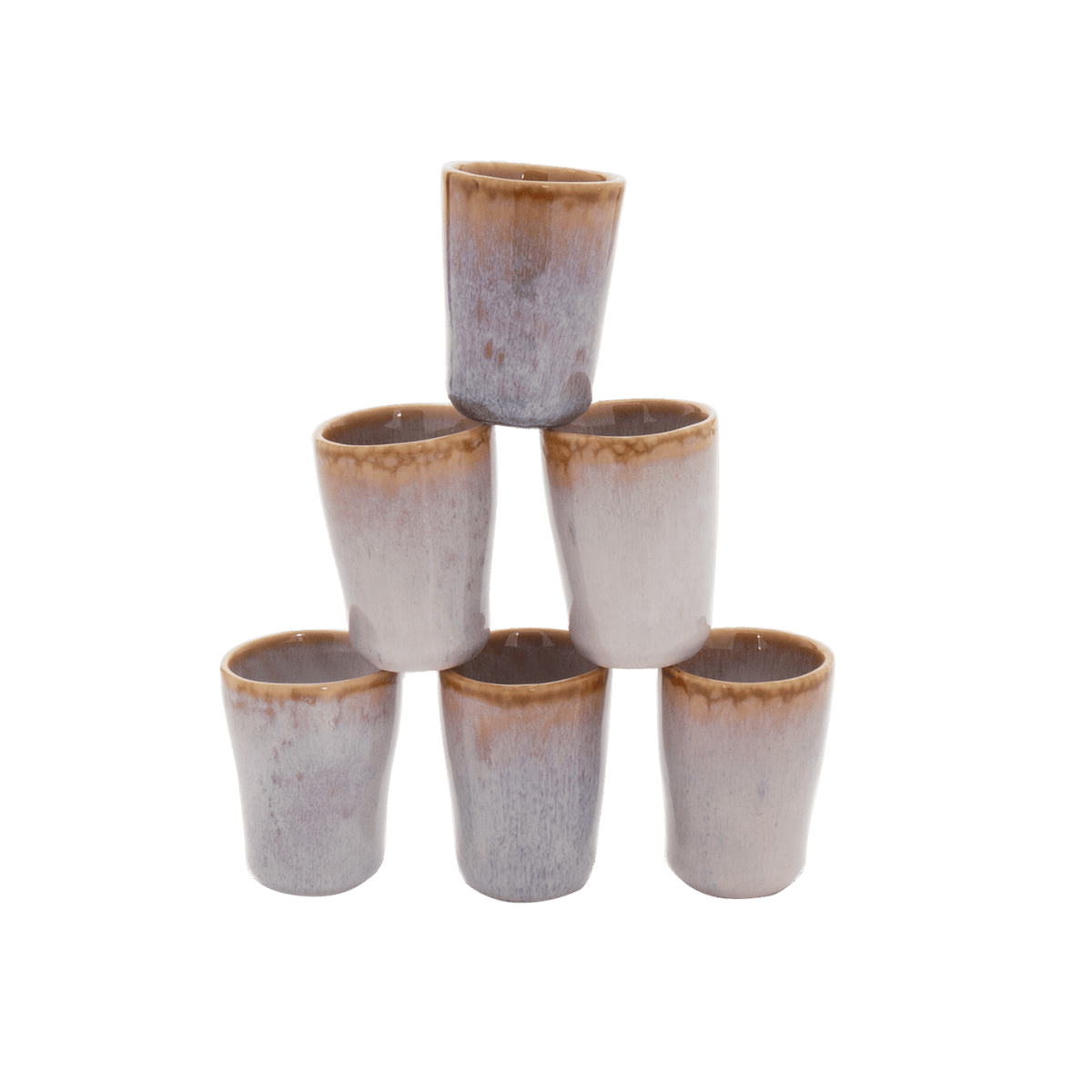 espresso tassen in klein keramik aus portugal
