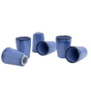 blaue keramik tassen in klein espress tassen