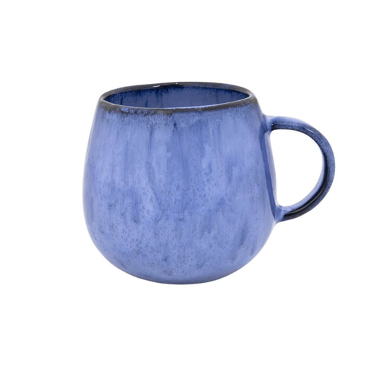 Amazonia Keramik Tasse groß Blau