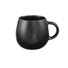 schwarze keramik tasse aus portugal