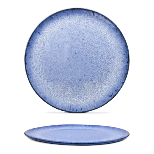 Amazonia Teller groß Blau I 4 Stück