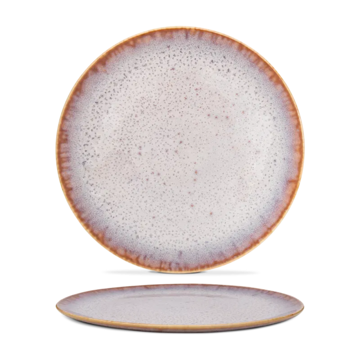 Teller groß Creme