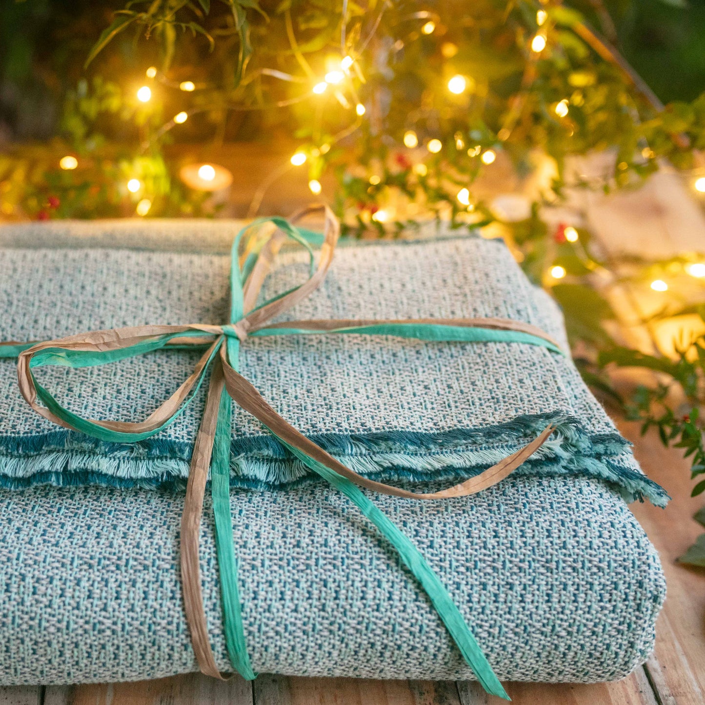 tischdecke weihnachtstafel