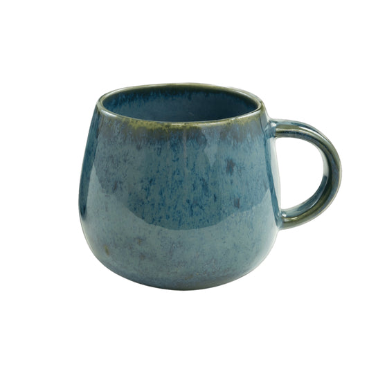 Amazonia Keramik Tasse groß Grün