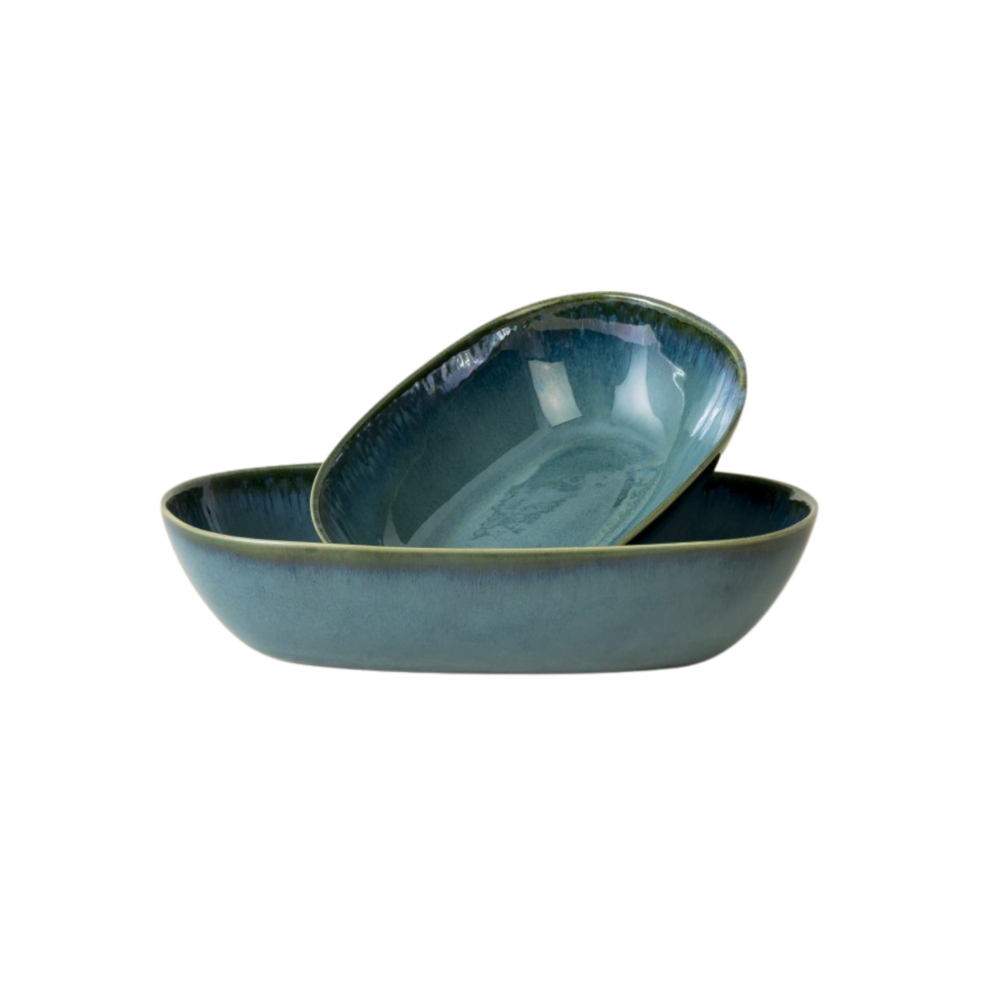 Amazonia Auflaufform Grün I 2 teiliges Set