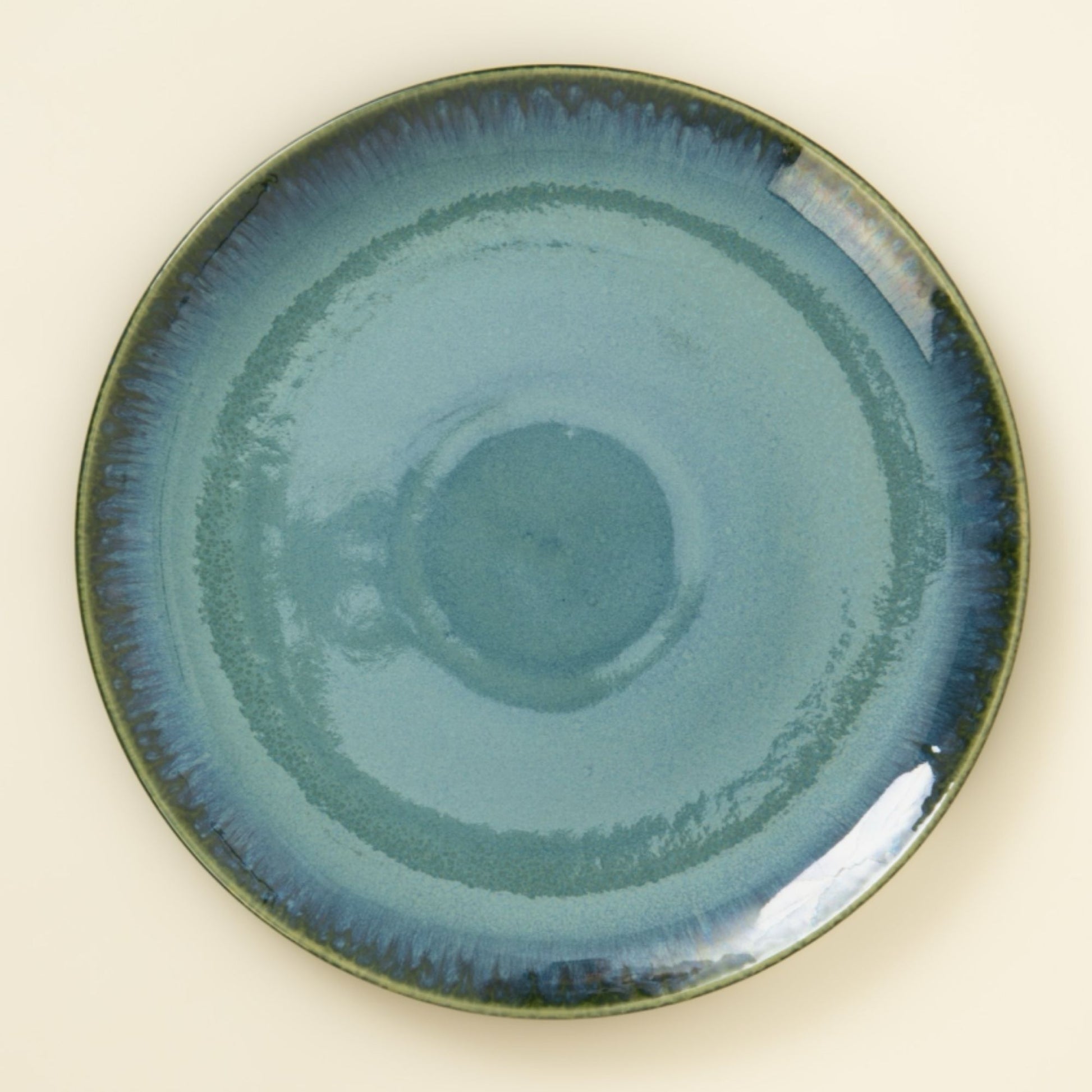 Amazonia Teller Set Grün I 12 teiliges Set