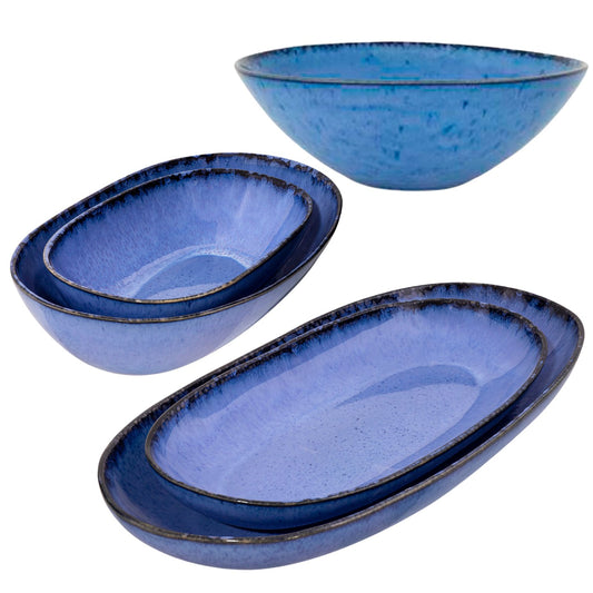 Amazonia Blau Schalen Set