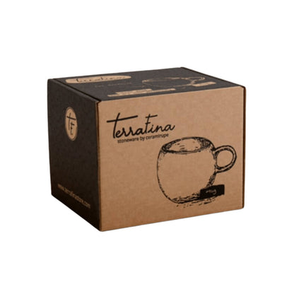 Amazonia Keramik Tasse groß Blau