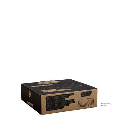 Amazonia Teller klein Creme I 4 Stück