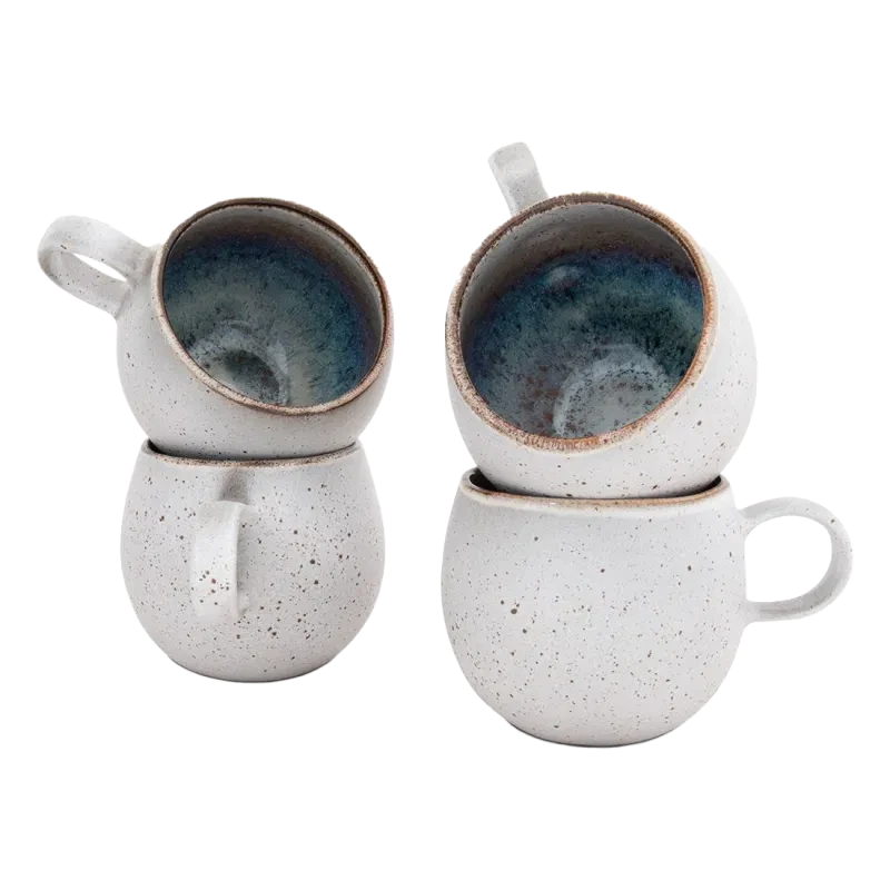 Sail Keramik Tasse groß I 4 Stück